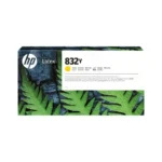 اتش بي 832Y حبر لاتكس اصفر 4UV08A