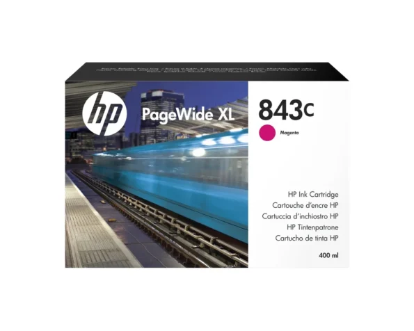 اتش بي 843C حبر بيج وايد ارجواني C1Q67A