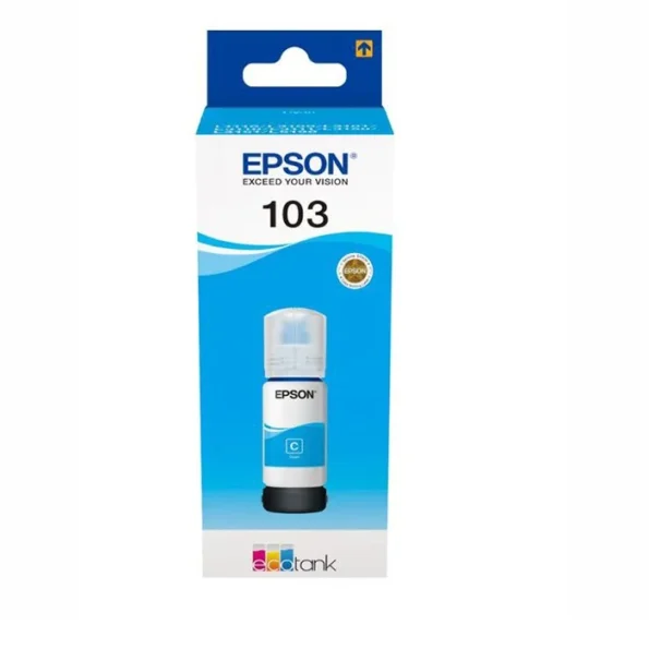ايبسون 103C حبر ايكوتانك ازرق C13T00S24A